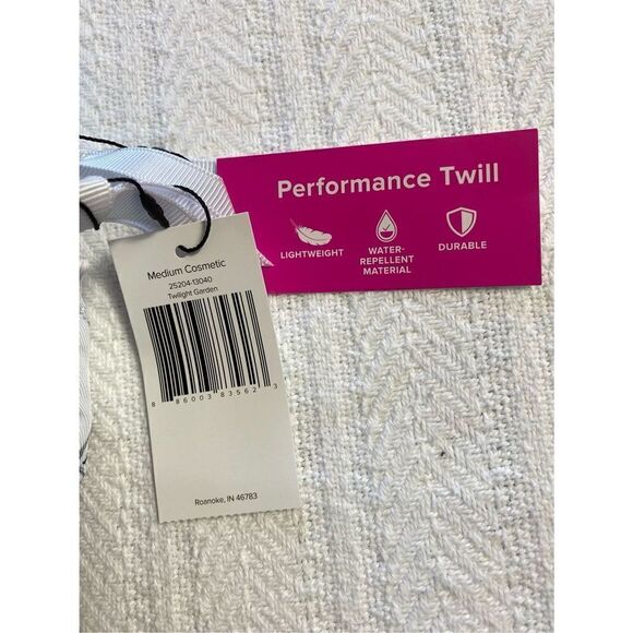 VERA BRADLEY MEDIUM COSMETIC - TWILIGHT GARDEN - Picture 4 of 7